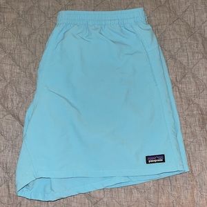 Patagonia Shorts- Light Blue XL